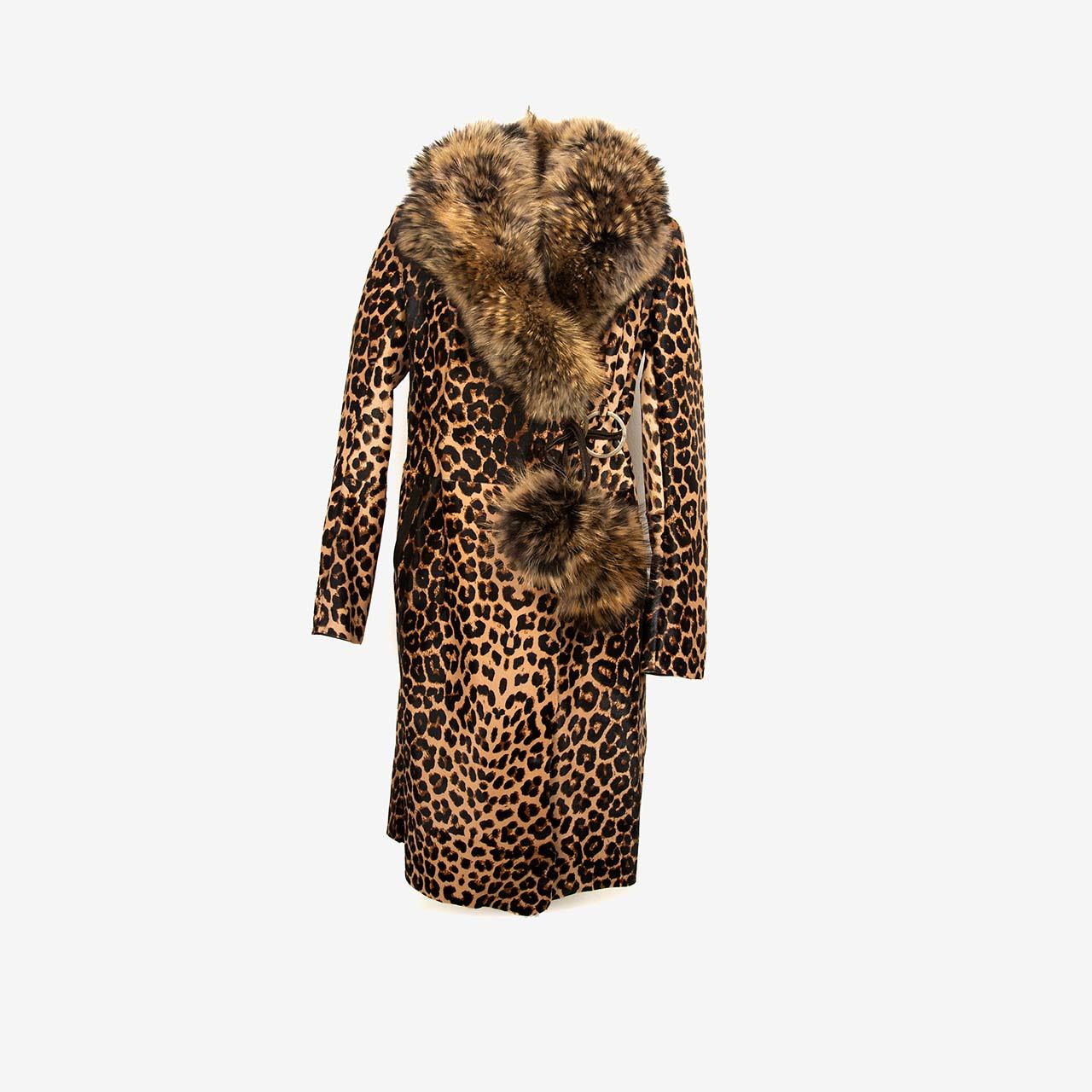 Rouge  Kürklü Kadın Deri Mont P254U