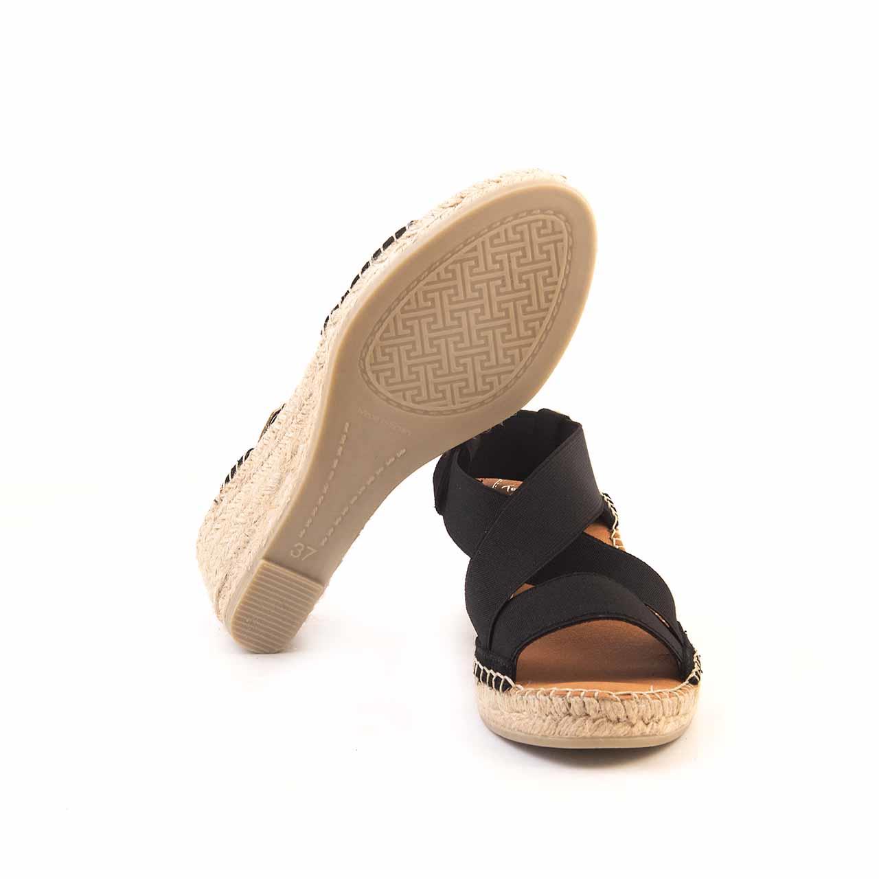 TONI PONS Kadın Siyah Sandalet Ayakkabı