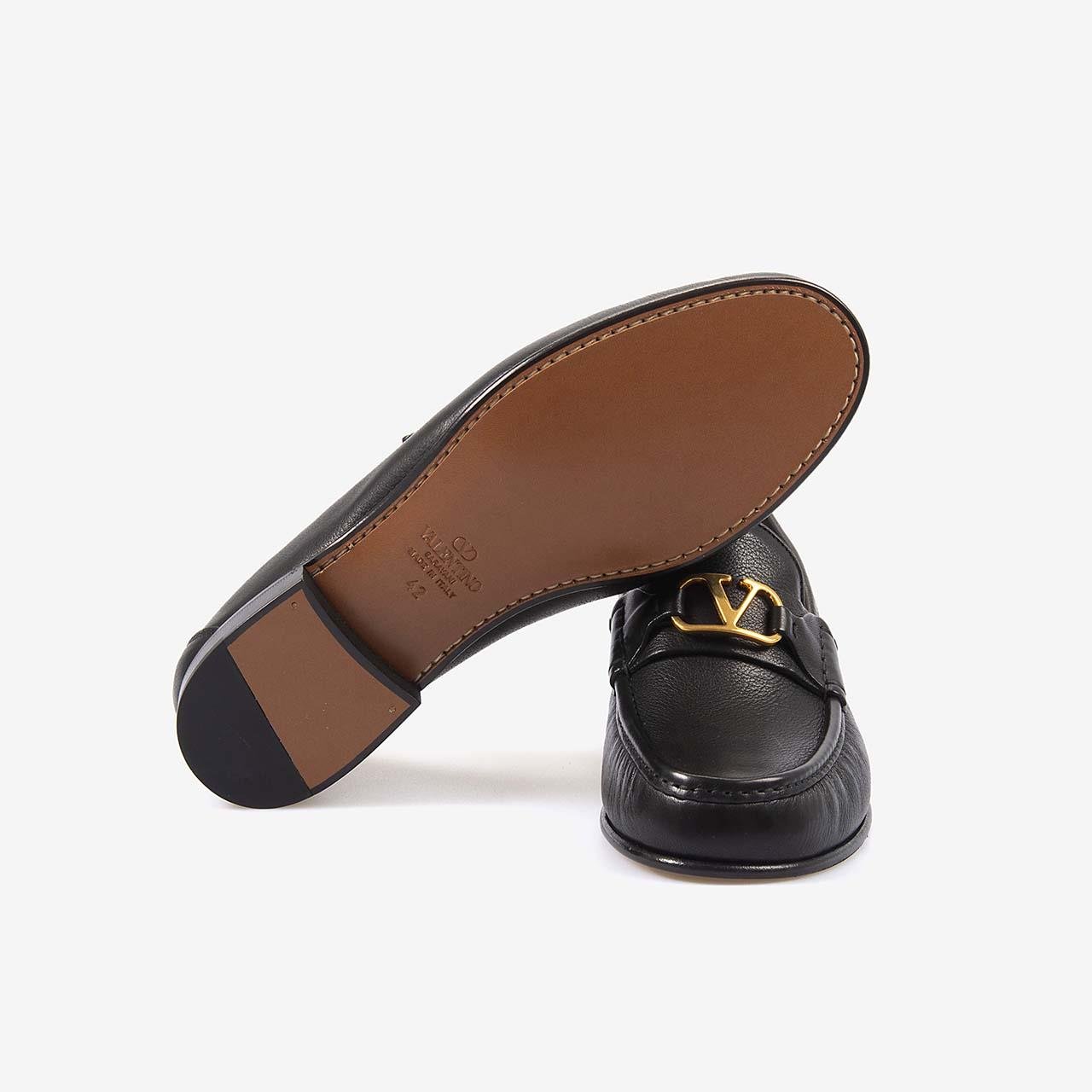 Valentino Garavani Hakiki Deri Loafer Ayakkabı  6Y2S0J68