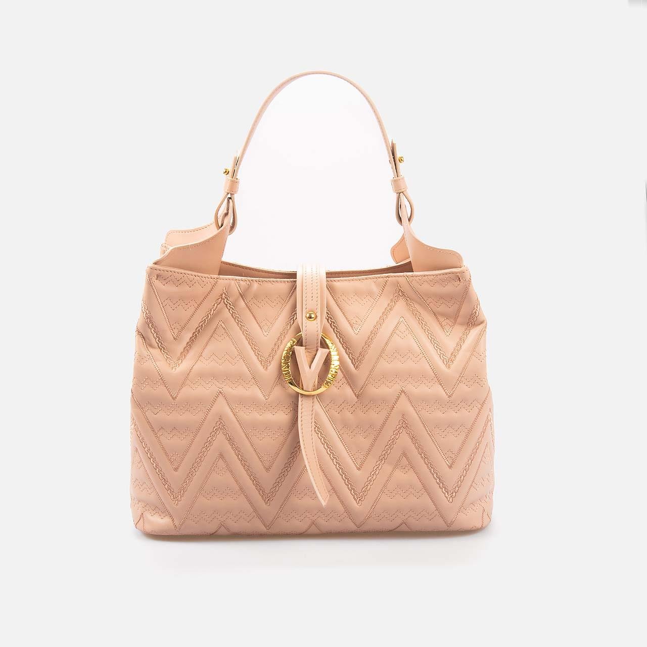 Valentino Orlandi Kadın Hakiki Deri Pudra Kol Çantası 