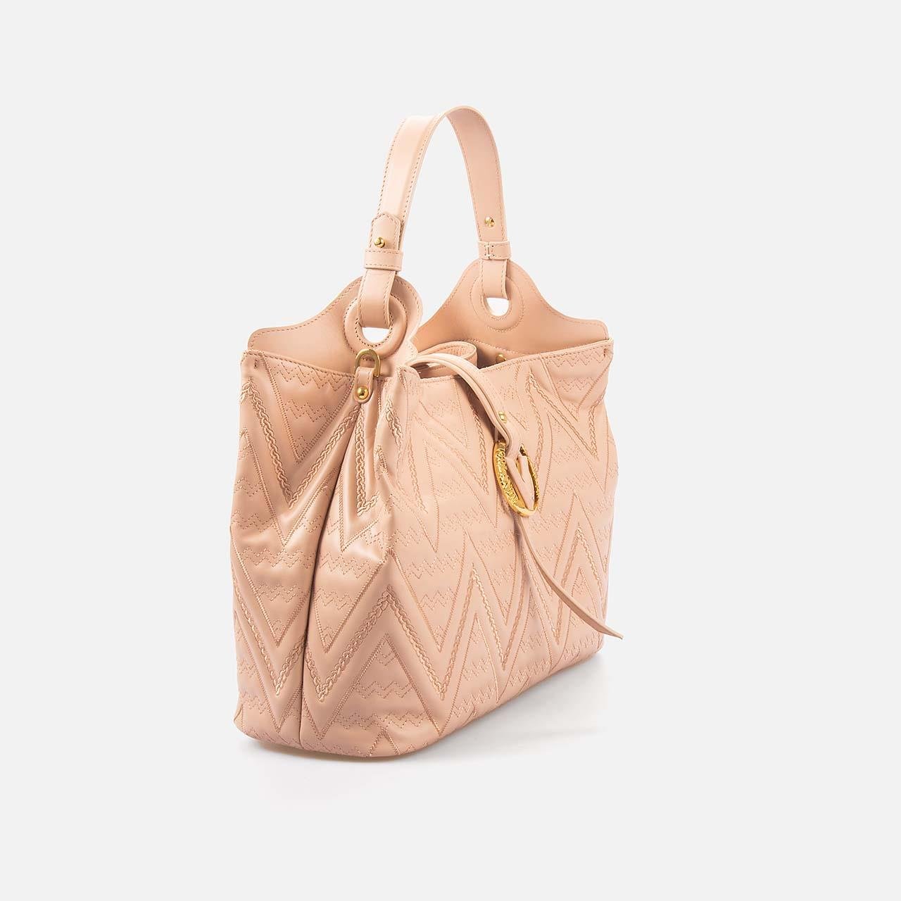 Valentino Orlandi Kadın Hakiki Deri Pudra Kol Çantası 