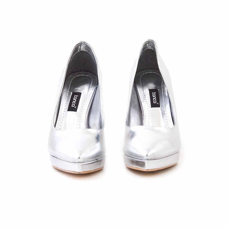 Kemal Tanca Kadın Vegan Neolit Taban Lame Renk Gece & Abiye Ayakkabı