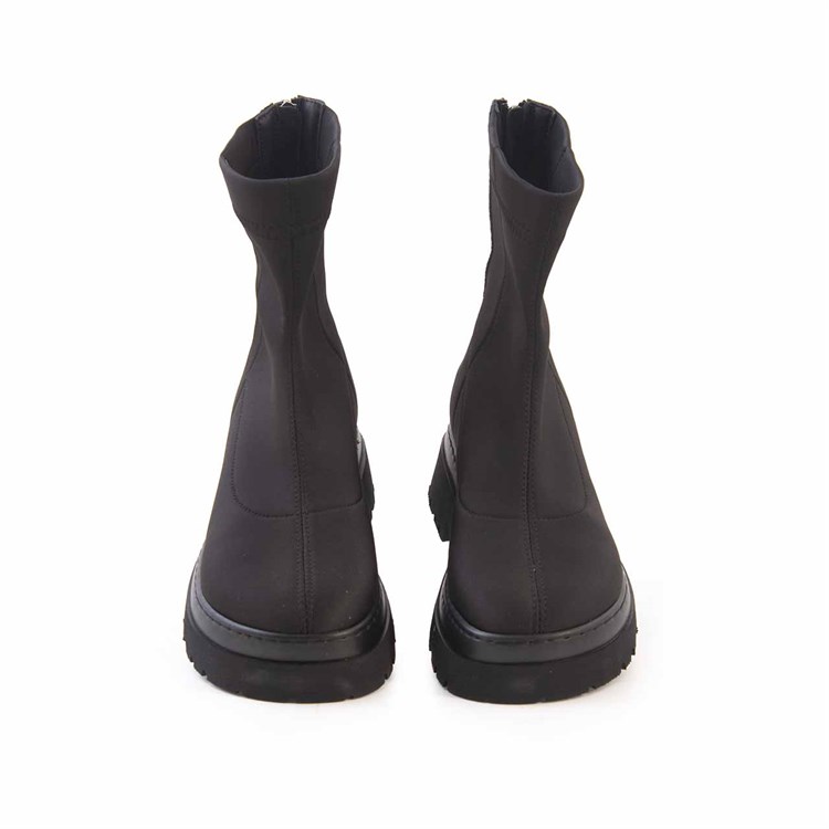 Kemal Tanca Kadın Hakiki Deri Siyah Günlük Bot