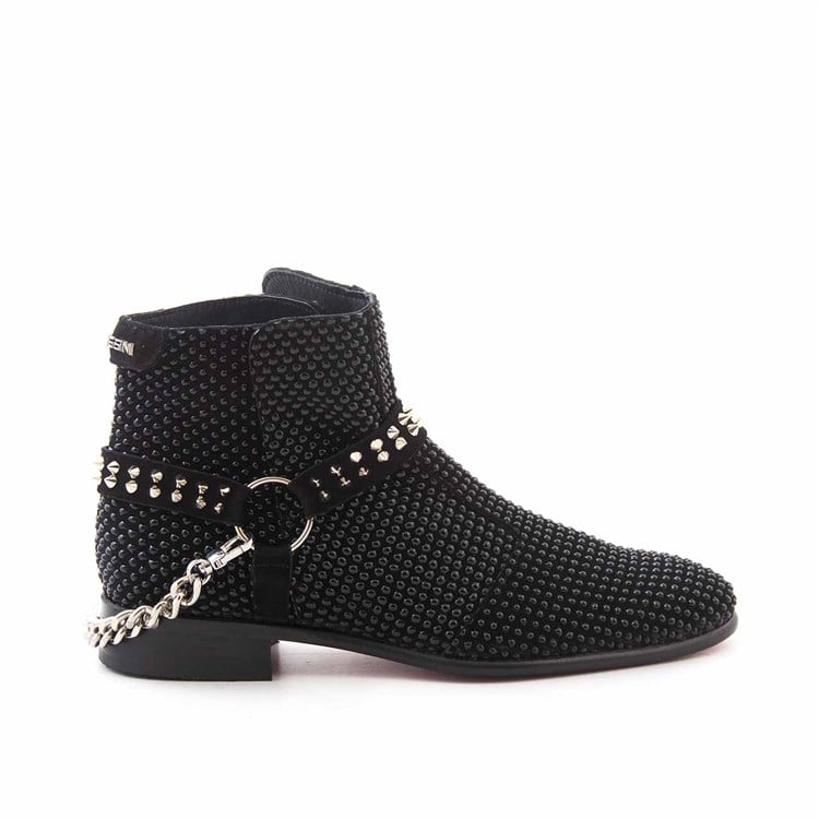 Mocassini Erkek Hakiki Deri Enjeksiyon Kösele Taban Siyah Bot 