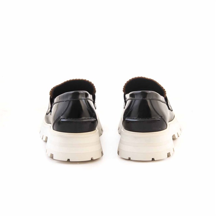 Alexander Mcqueen Erkek Hakiki Deri Siyah - Beyaz Günlük Ayakkabı