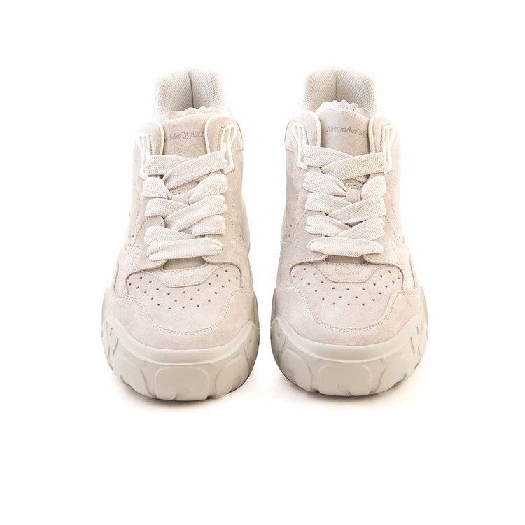 Alexander Mcqueen Erkek Hakiki Deri Bej Spor & Sneaker Ayakkabı