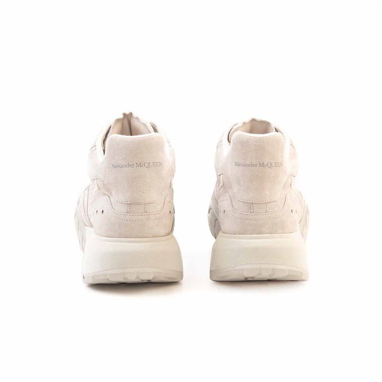 Alexander Mcqueen Erkek Hakiki Deri Bej Spor & Sneaker Ayakkabı