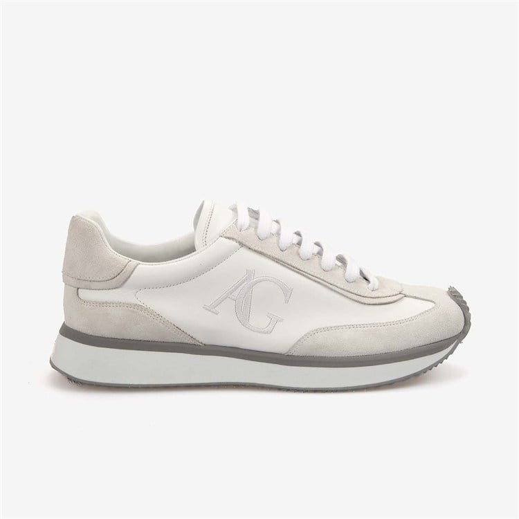 Andrea Giovanni Erkek Kauçuk Taban Hakiki Süet Deri Bağcıklı Spor & Sneaker Ayakkabı 24377-S