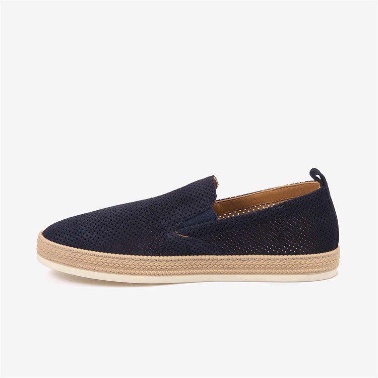 Andrea Giovanni Erkek Kauçuk Taban Laci Süet Perfore Casual Loafer 5187