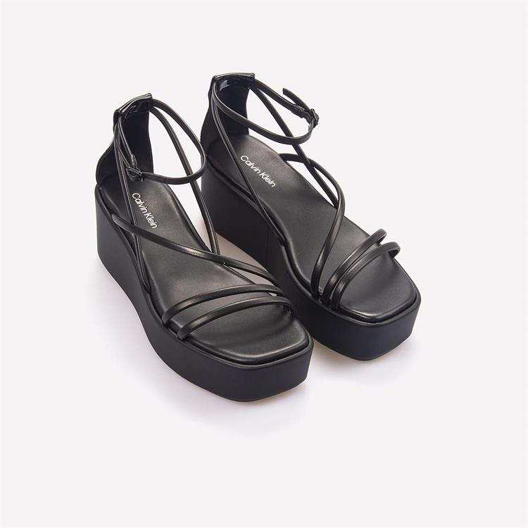 Calvin Klein Kadın Siyah Sandalet 