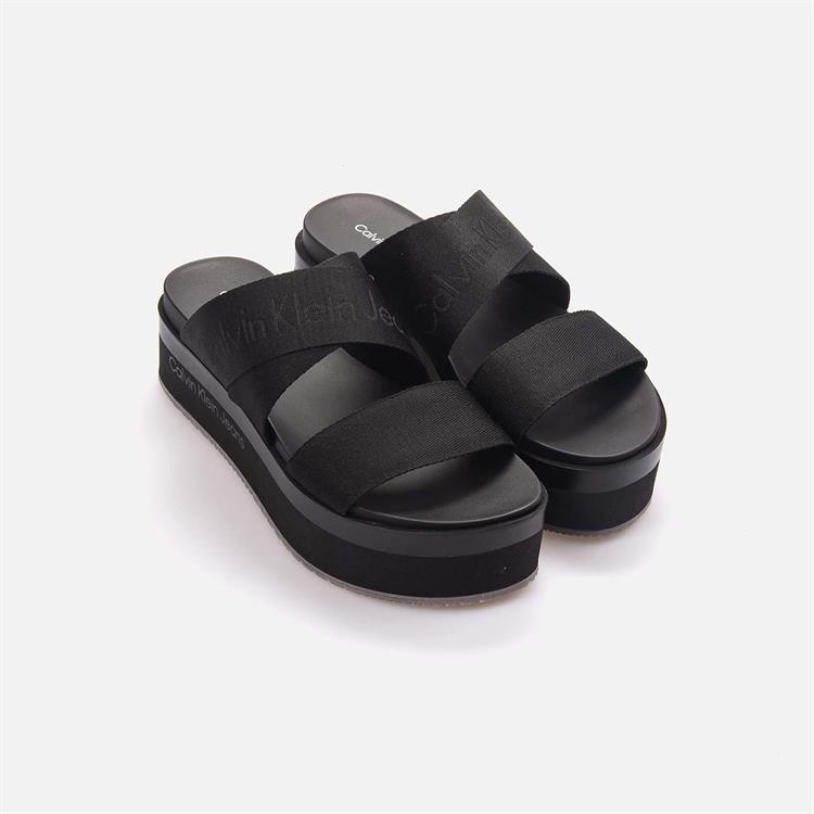 Calvin Klein Kadın Siyah Terlik Ayakkabı