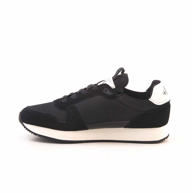 Calvin Klein Erkek Siyah - Beyaz Spor & Sneaker Ayakkabı