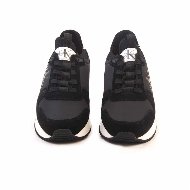 Calvin Klein Erkek Siyah - Beyaz Spor & Sneaker Ayakkabı