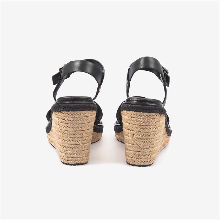 Calvin Klein Kadın Dolgu Topuk Sandalet HW0HW02050