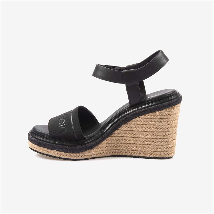 Calvin Klein Kadın Dolgu Topuk Sandalet HW0HW02050