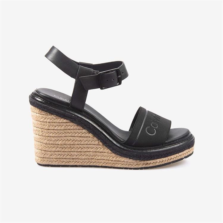 Calvin Klein Kadın Dolgu Topuk Sandalet HW0HW02050