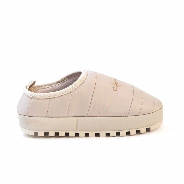 Calvin Klein Kadın Bej Terlik Ayakkabı