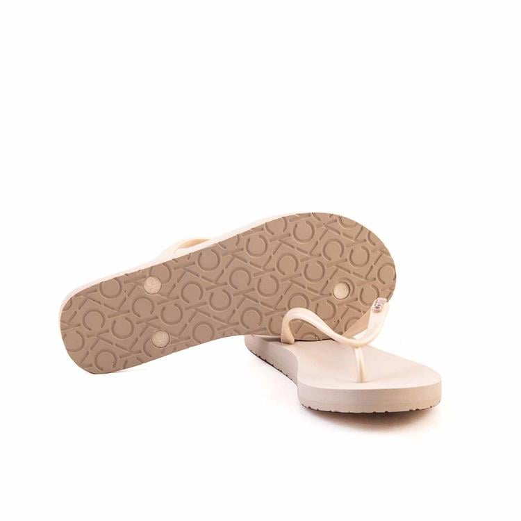 Calvin Klein Kadın Bej Terlik Ayakkabı