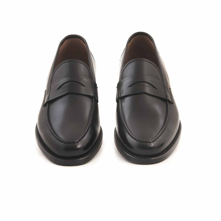 Franceschetti Erkek Hakiki Deri Siyah Klasik Ayakkabı