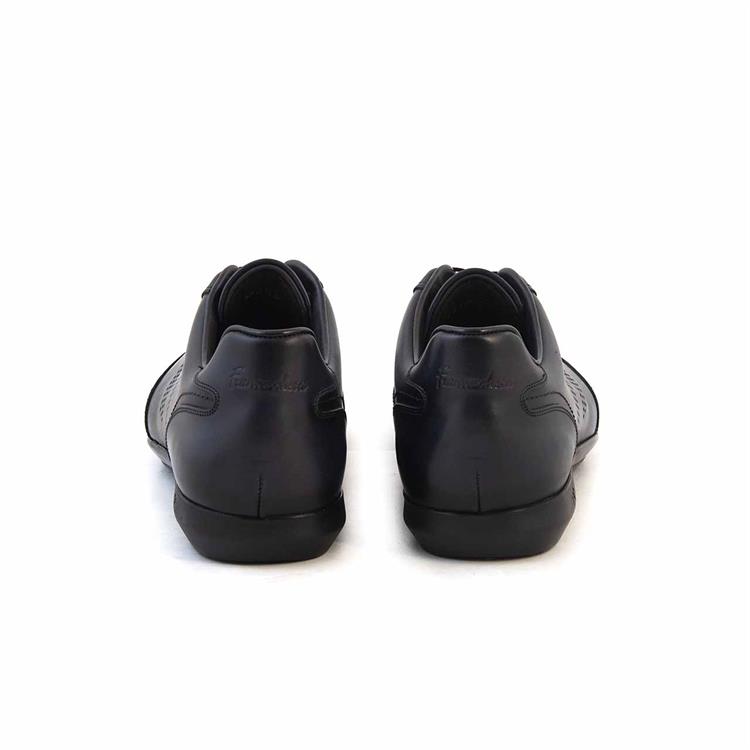 Franceschetti Erkek Hakiki Deri Koyu Kahverengi Günlük Ayakkabı