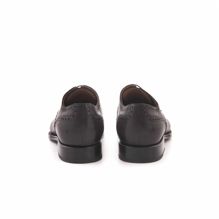 Franceschetti Erkek Hakiki Deri Koyu Kahverengi Klasik Ayakkabı