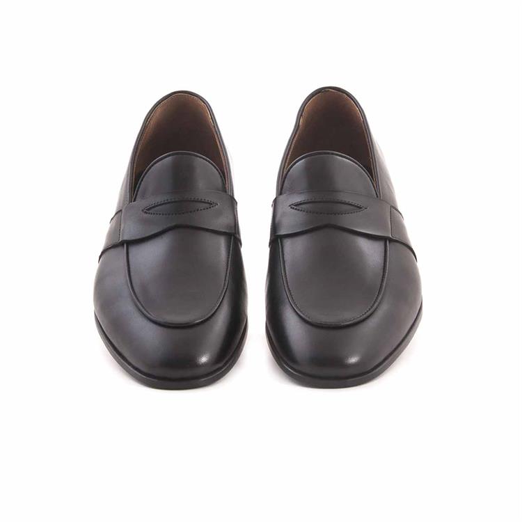 Franceschetti Erkek Hakiki Deri Siyah Klasik Ayakkabı