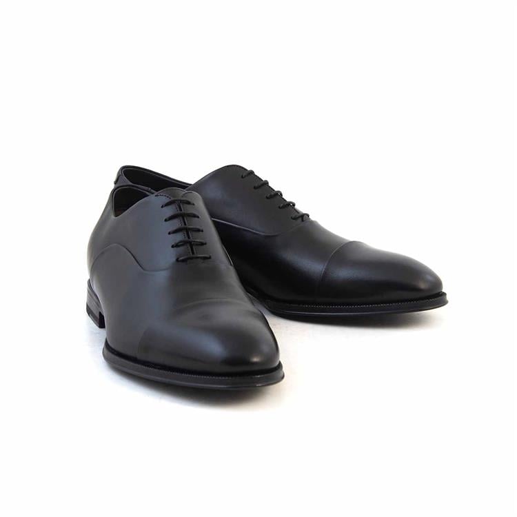 Franceschetti Erkek Hakiki Deri Siyah Klasik Ayakkabı