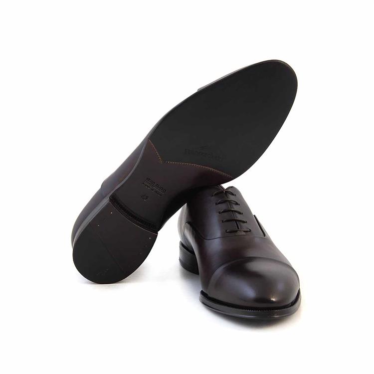 Franceschetti Erkek Hakiki Deri Koyu Kahverengi Klasik Ayakkabı