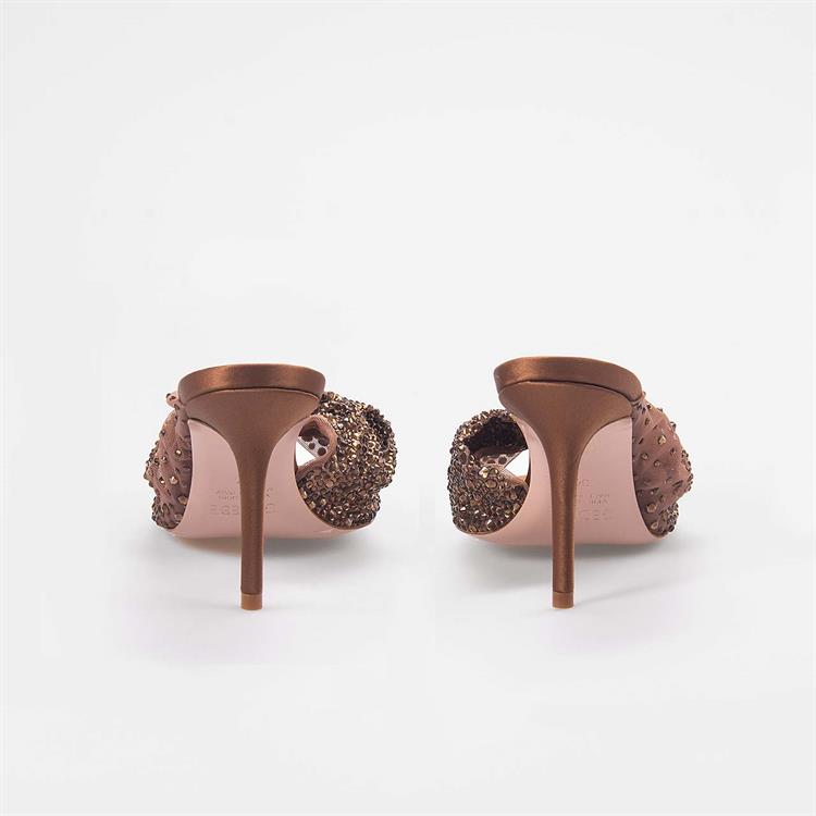 Gedebe Kadın Kahverengi Gece & Abiye Ayakkabı