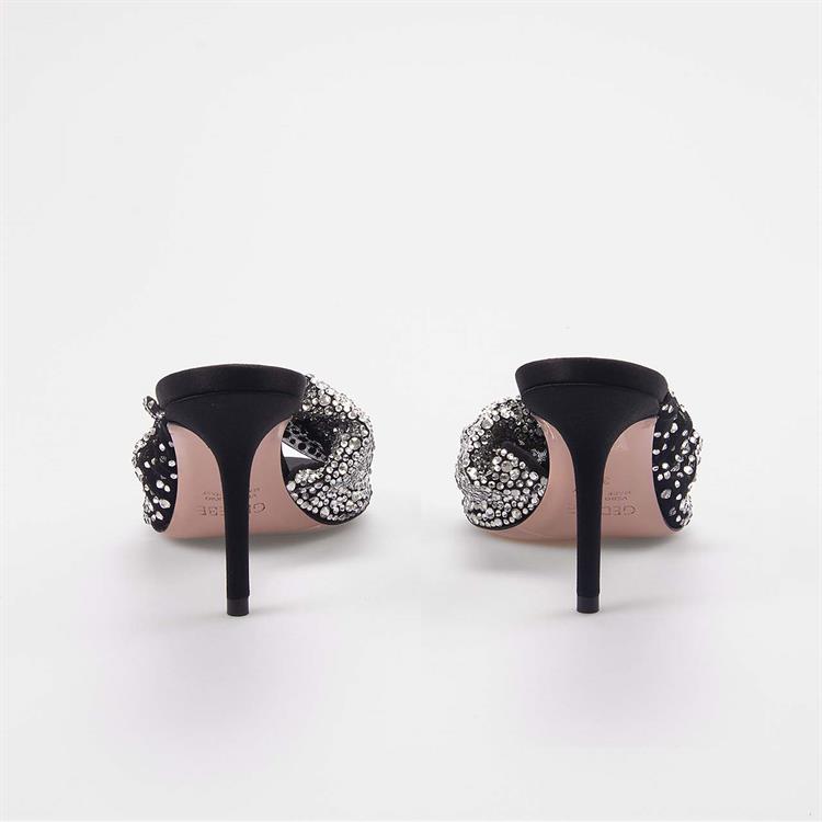 Gedebe Kadın Siyah Gece & Abiye Ayakkabı