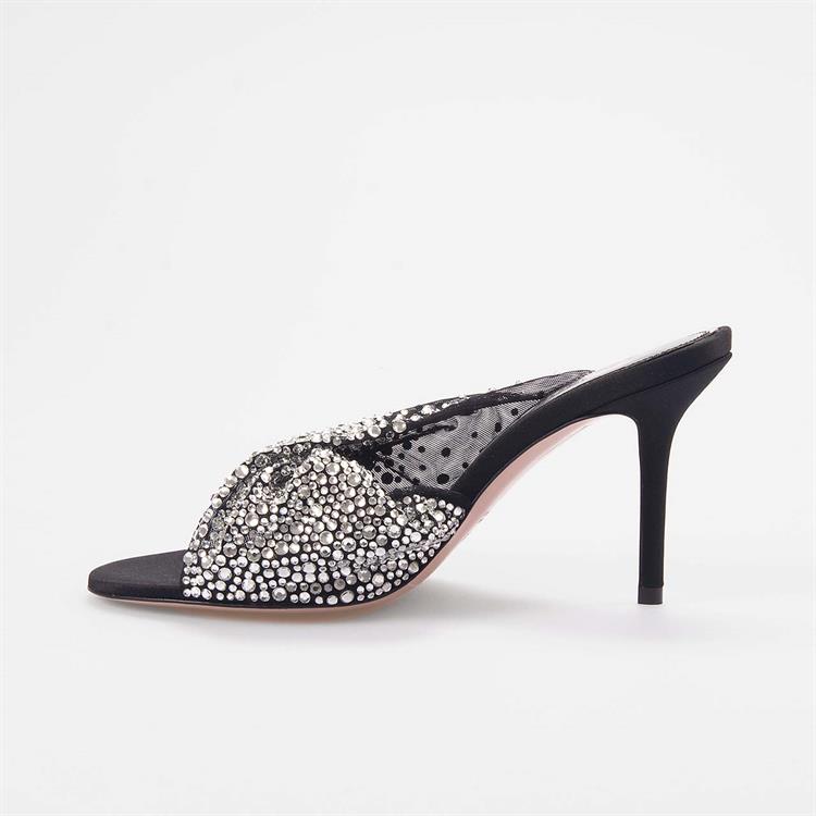 Gedebe Kadın Siyah Gece & Abiye Ayakkabı