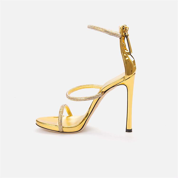 Giuseppe Zanotti Kadın Altın Sarısı Gece & Abiye Ayakkabı