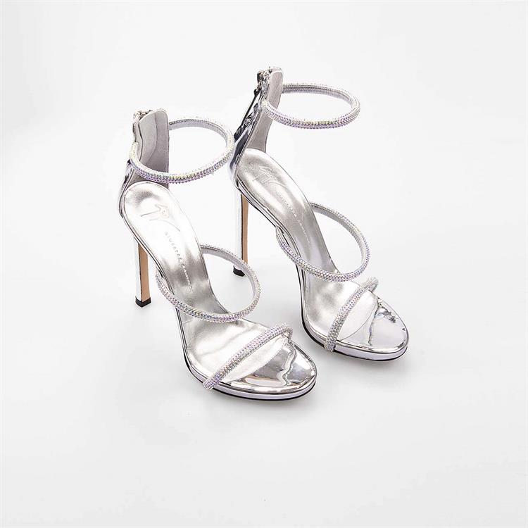 Giuseppe Zanotti Kadın Gümüş Gece & Abiye Ayakkabı