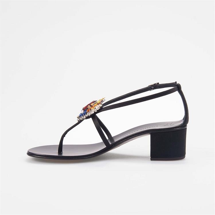 Giuseppe Zanotti Kadın Siyah Sandalet Ayakkabı