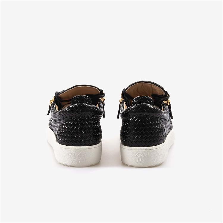 Giuseppe Zanotti Siyah Fermuarlı Erkek Spor & Sneaker Ayakkabı RM50012