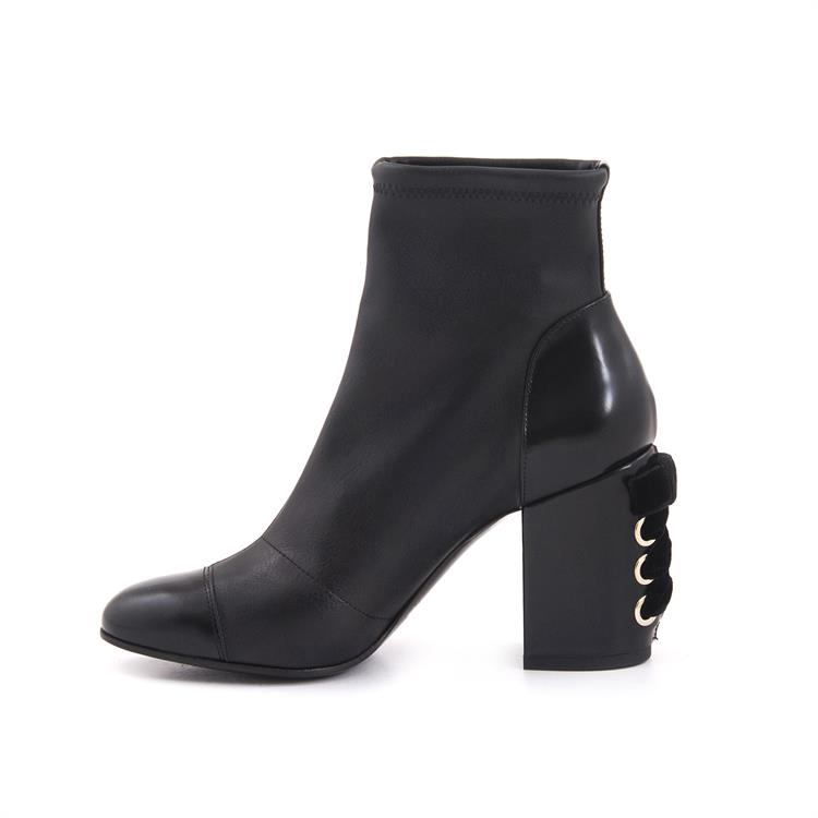 Greymer Kadın Hakiki Deri Kauçuk Taban Siyah Günlük Bot