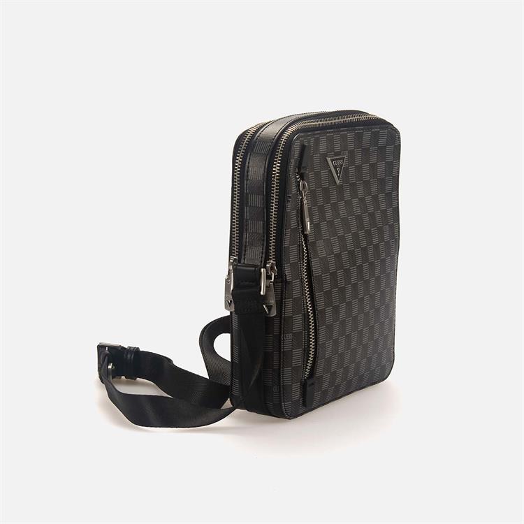 Guess Erkek Vegan Siyah Çapraz & Postacı Çanta