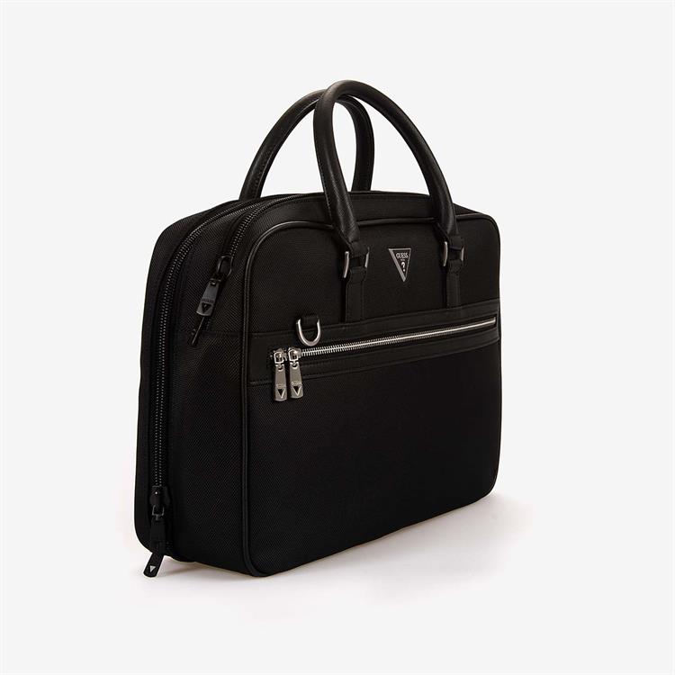 Guess Erkek Siyah Evrak Çantası HMLUHNP4447