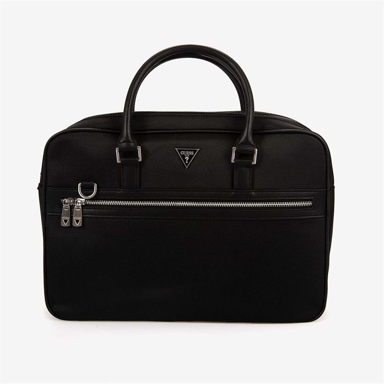 Guess Erkek Siyah Evrak Çantası HMLUHNP4447