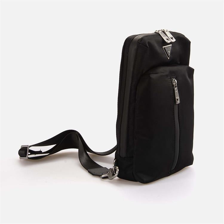 Guess Erkek Vegan Siyah Çapraz & Postacı Çanta