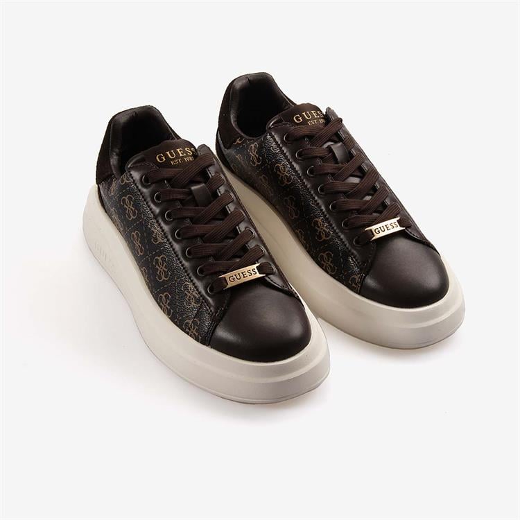 Guess Erkek Spor & Sneaker Kahverengi Ayakkabı FMPVIBFAL12