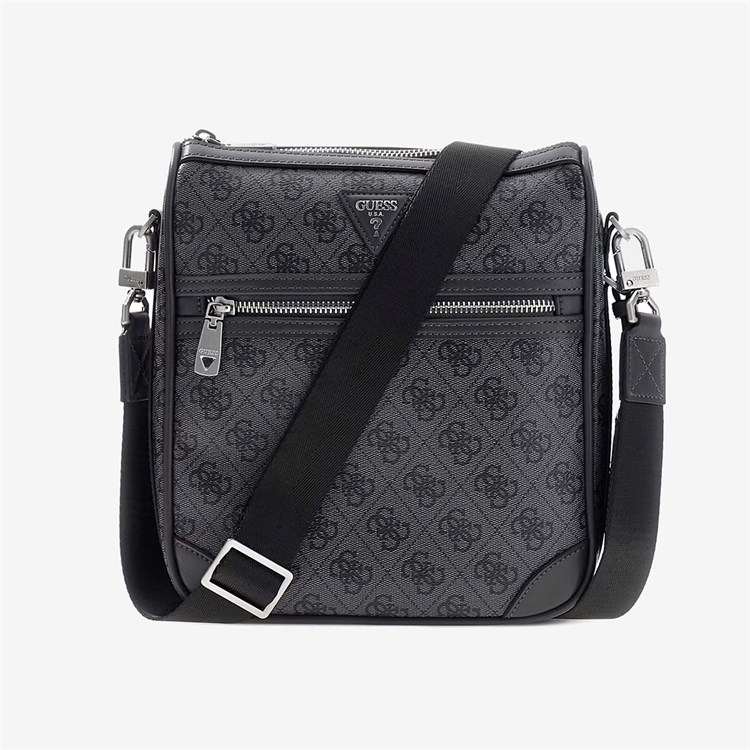 Guess Erkek Vegan Milano Logo Postacı & Çapraz Çanta HMMILLP6217