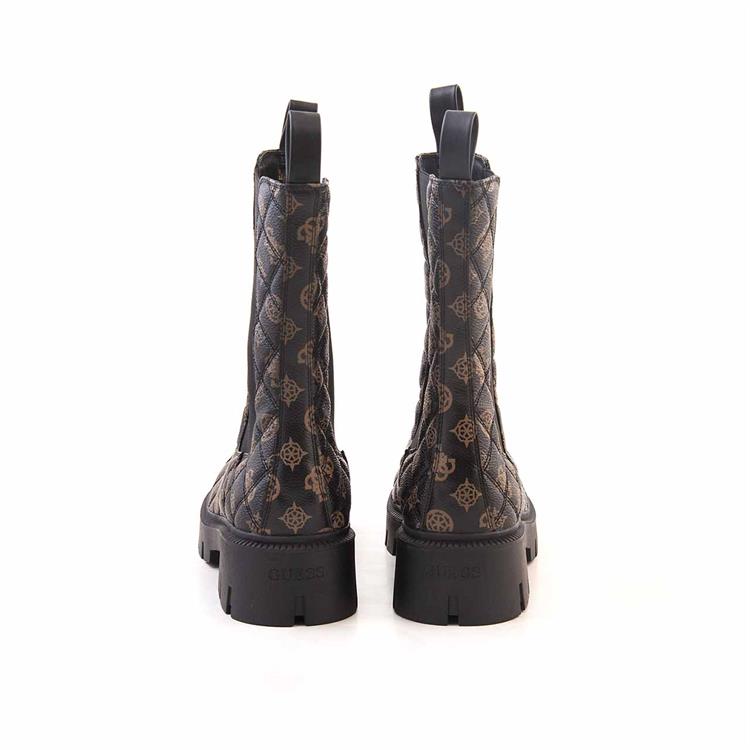 Guess Kadın Vegan Kauçuk Taban Kahverengi Günlük Ayakkabı