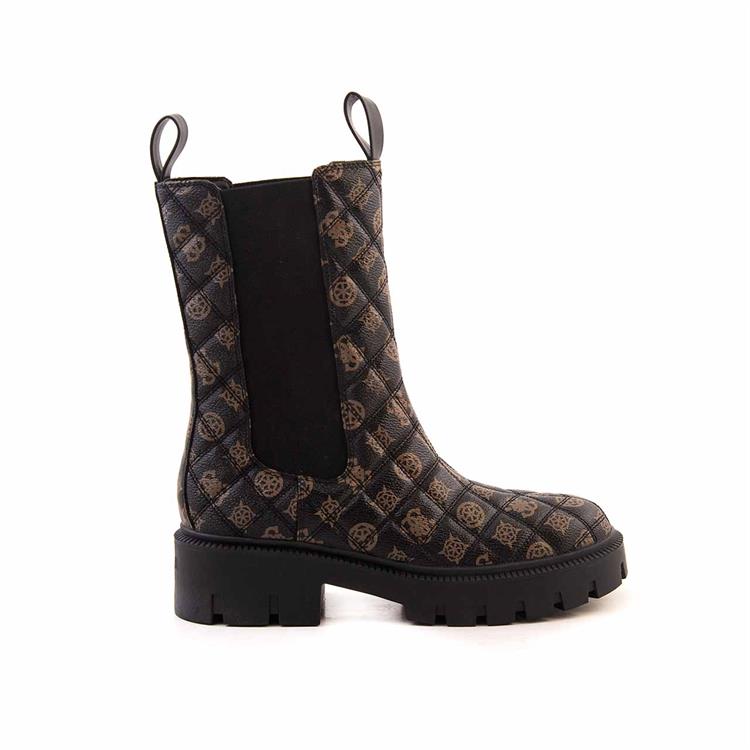 Guess Kadın Vegan Kauçuk Taban Kahverengi Günlük Ayakkabı