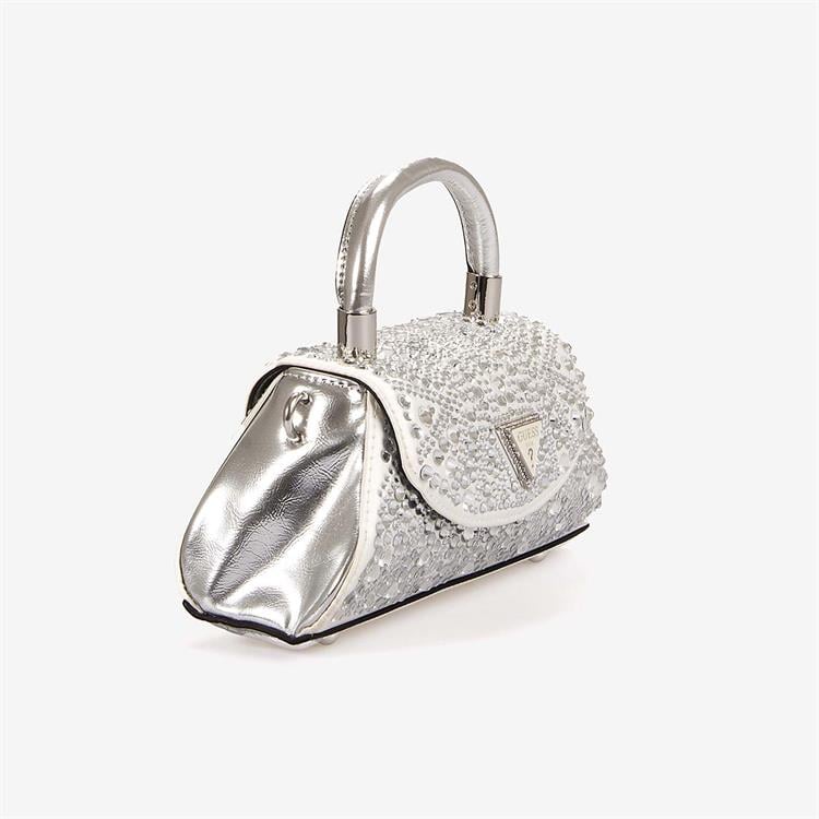 Guess Kadın Gümüş Renk El Çantası HWXY9528780