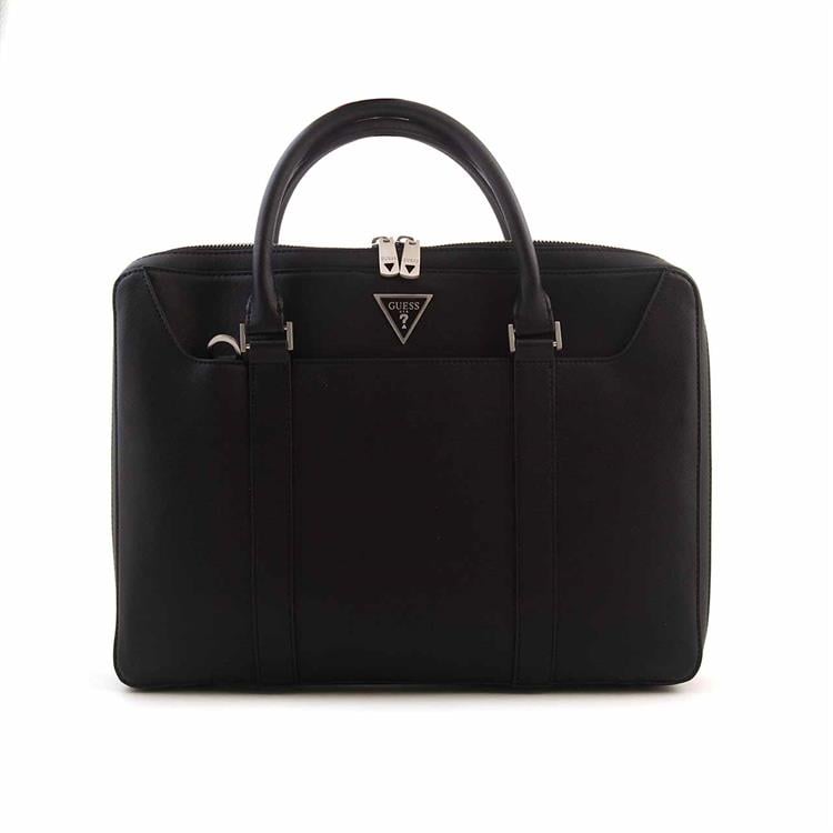 Guess Vegan Siyah Evrak Çantası 