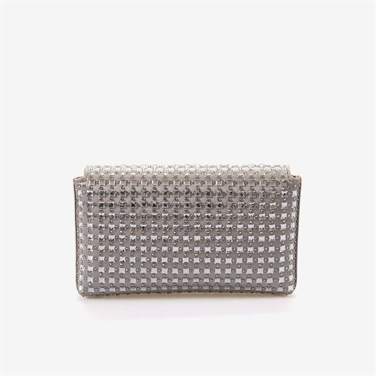 Guess Kadın Gümüş Logolu Omuz Çantası HWIY9350700