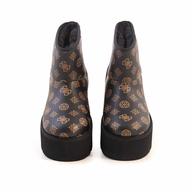 Guess Kadın Vegan Kahverengi Günlük Ayakkabı