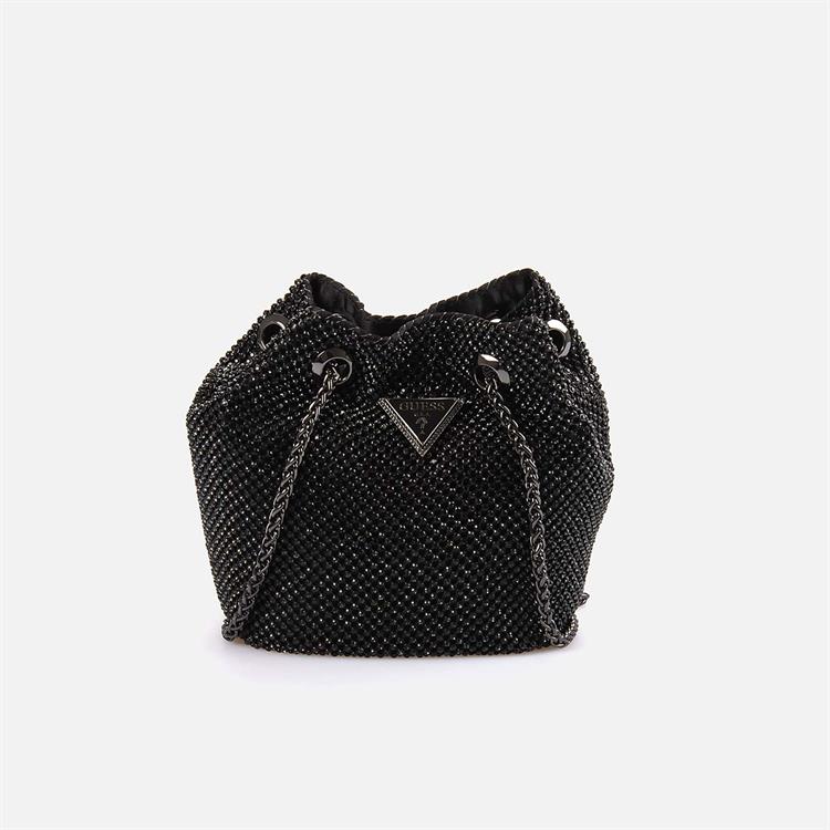 Guess Kadın Vegan Siyah Omuz Çantası 