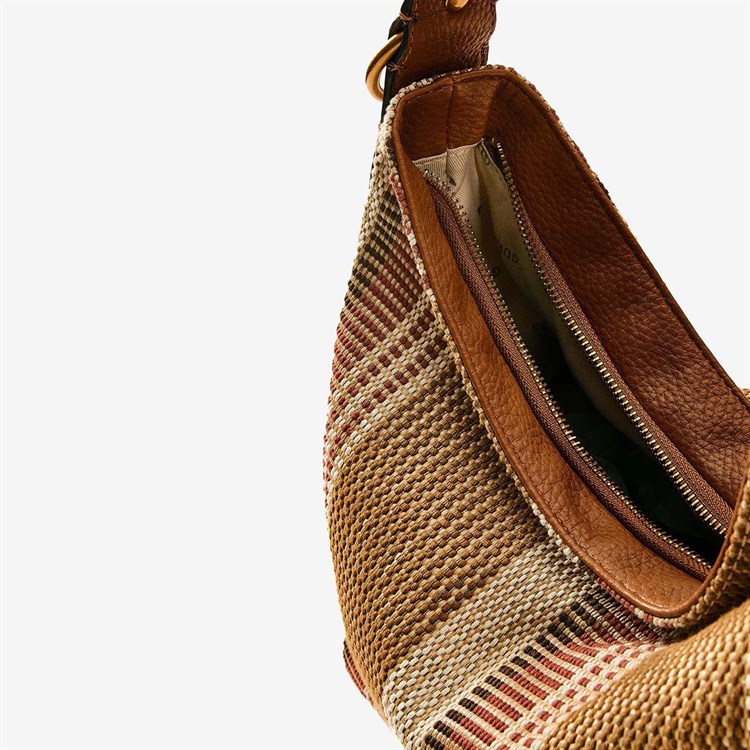 Guess Kadın Cognac Multi Camden Büyük Omuz Çantası HWAB9308180
